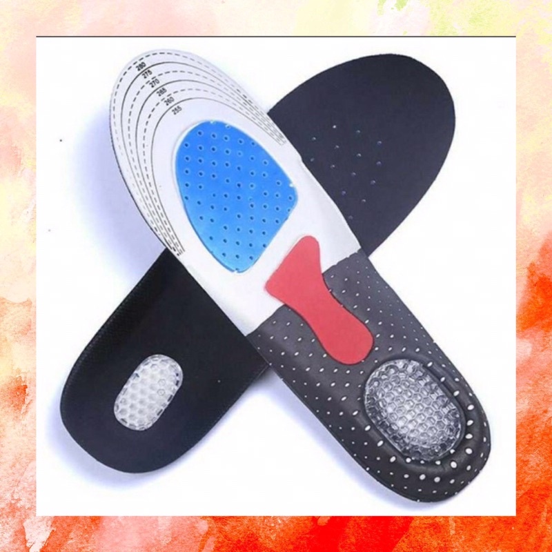 Shoe Pad Silicone alas kaki sepatu gel insole Empuk sepatu anti bau