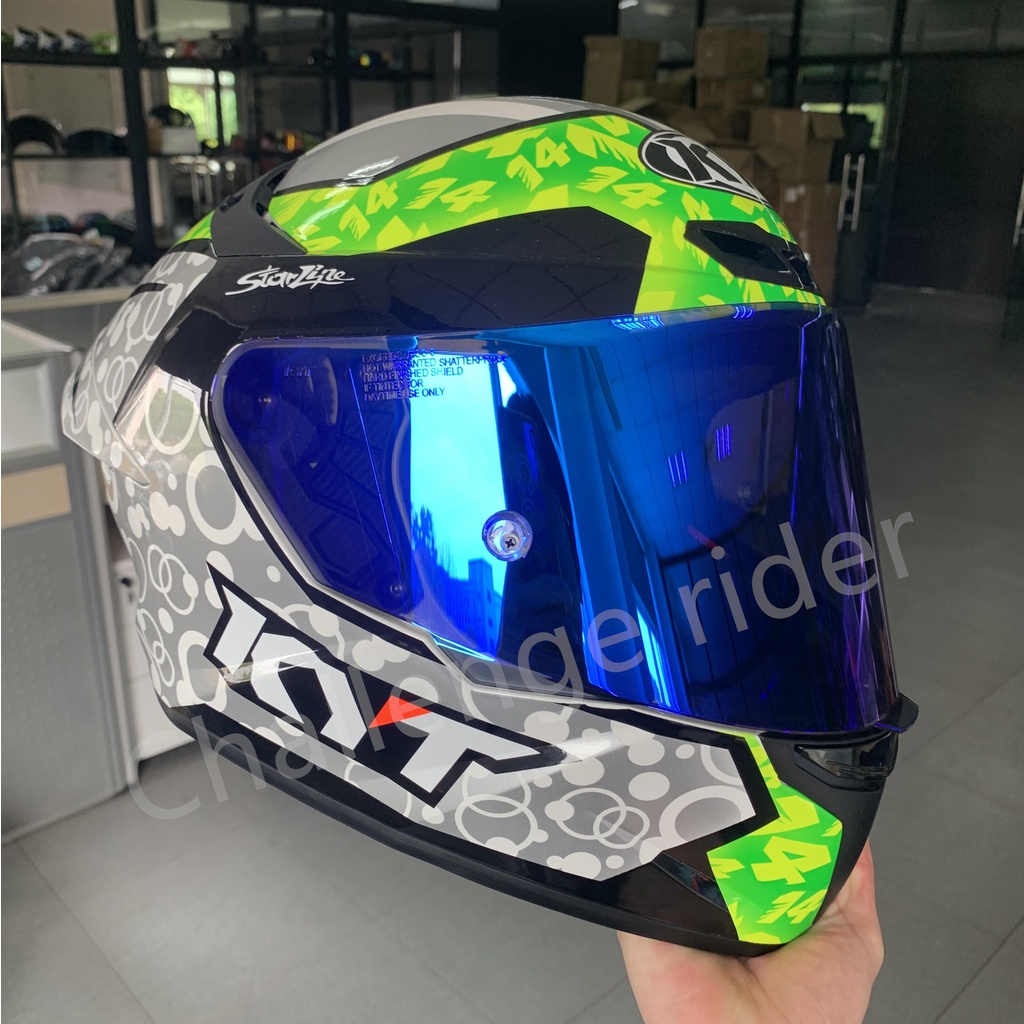 Visor KYT TT Course Iridium all merk visor kyt tt course iridium kaca helm kyt TT Course