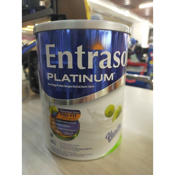 

entrasol platinum vanila 800gram berhadiah cempal memasak dari entrasol
