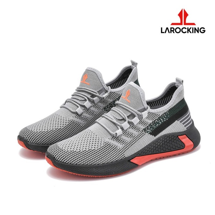 Larocking - Vortex Abu | Sepatu Sneakers Running Gym Shoes Sports - Abu, 39
