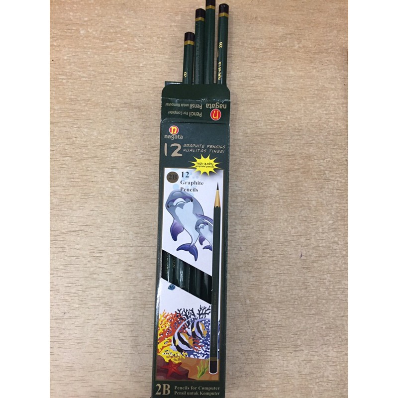 

Pinsil/pensil 2b NAGATA (12 pc)