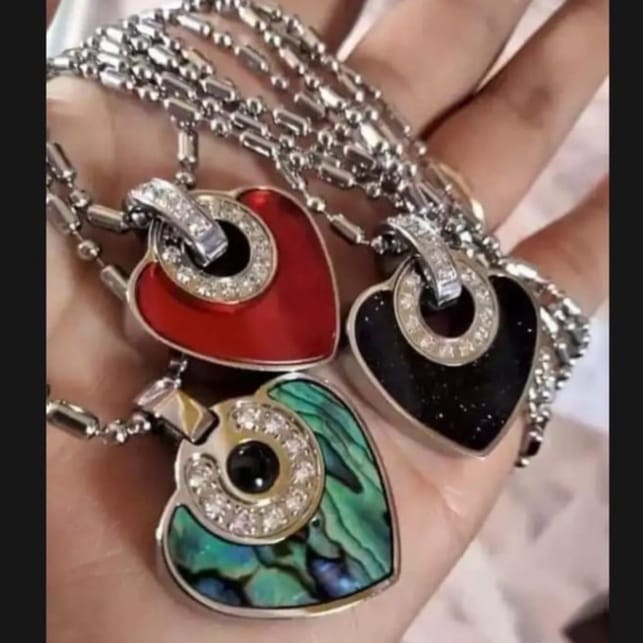 Kalung Liontin Kesehatan Bio Quantum Pendant Scalar Energy Bersertifikat - Kalung Liontin Titanium Terapi Kesehatan