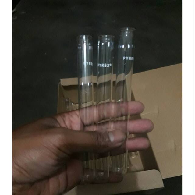 Tabung reaksi 16x150mm / testtube pyrex