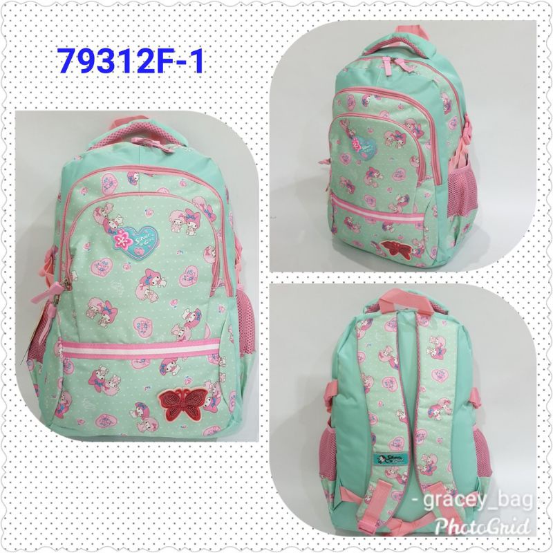 

Tas Ransel Silver Girl Original Melody Butterfly 76112F-1