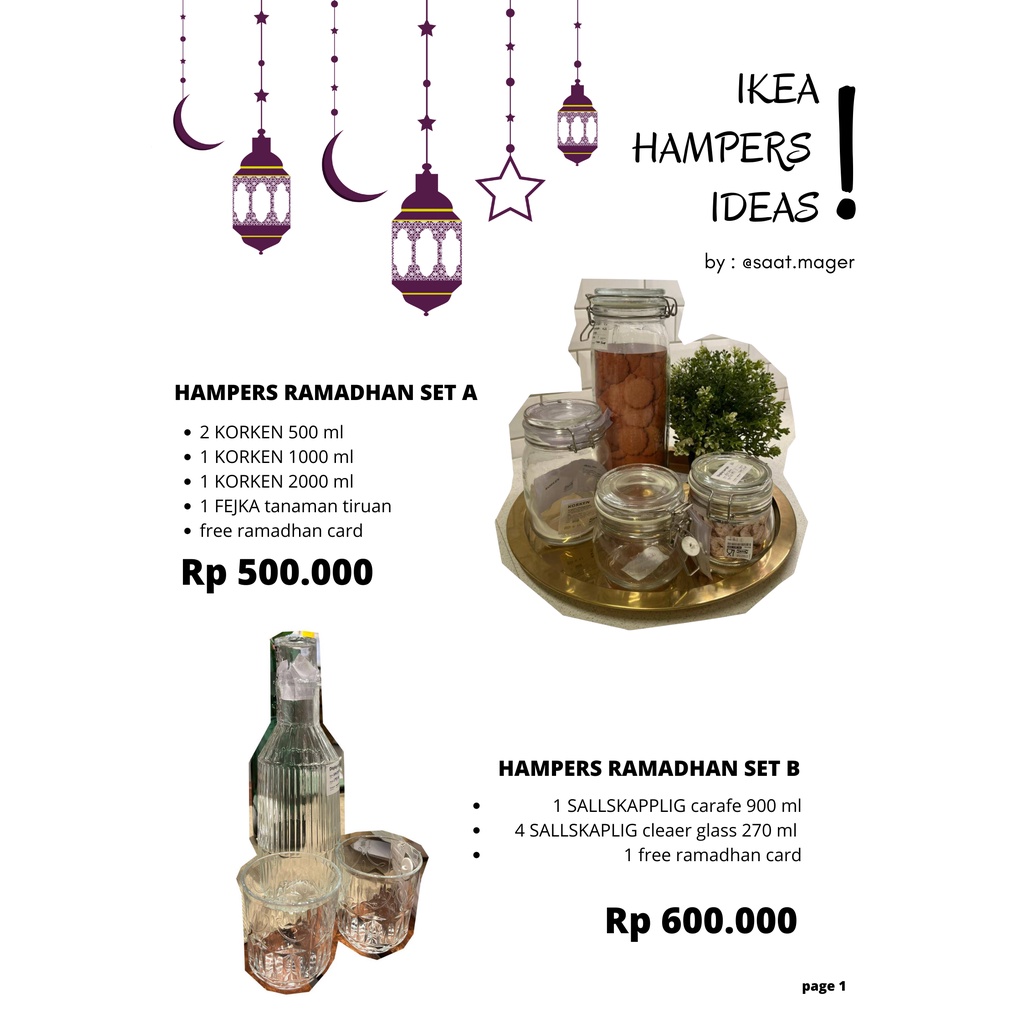 

IKEA HAMPERS RAMADHAN BY SAAT MAGER