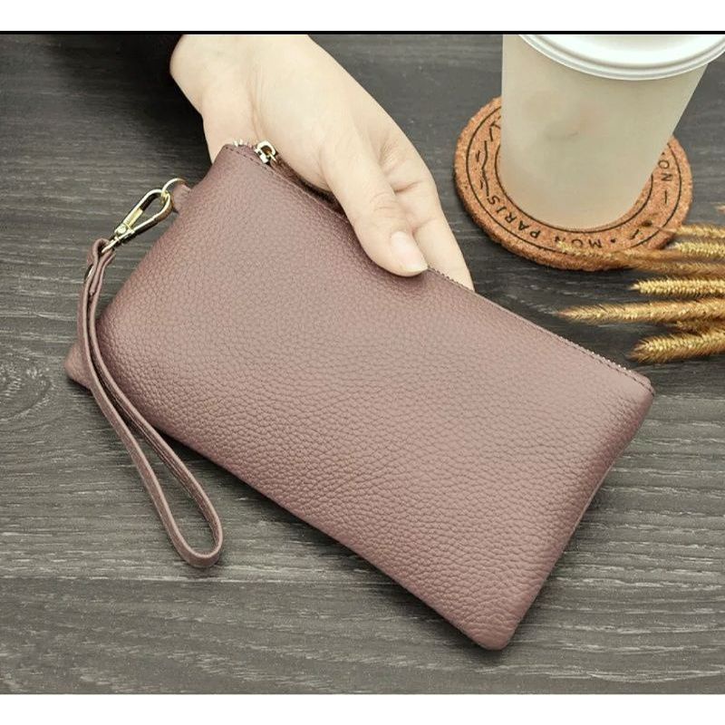 Dompet Wanita Tempat Hp Dan Uang D03 KOREAN STYLE Anti Air Pouch kosmetik makeup Serbaguna import Terbaru