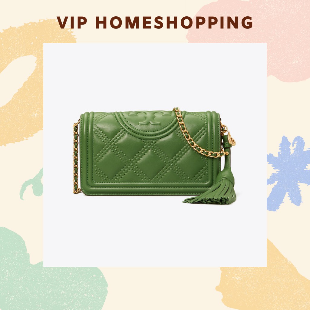 Dompet Wanita Tory Burch Fleming Soft Wallet Crossbody Original