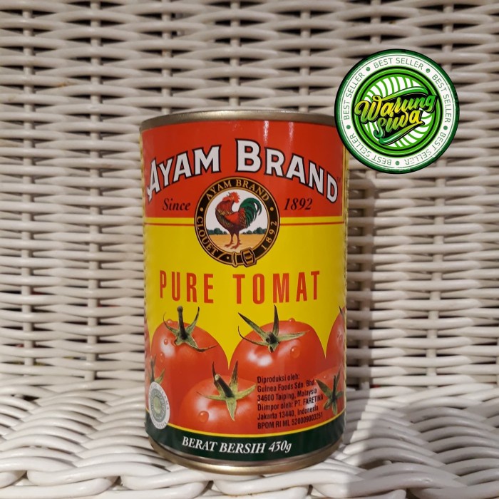 

Ayam brand tomato puree 430 ml