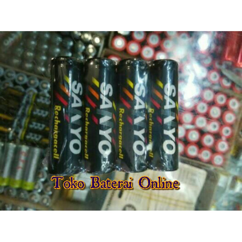Baterai Charger AA Sanyo 700 mAh   Baterai Cas AA Batre cas AA Batre charger AA Rechargeable AA Cha