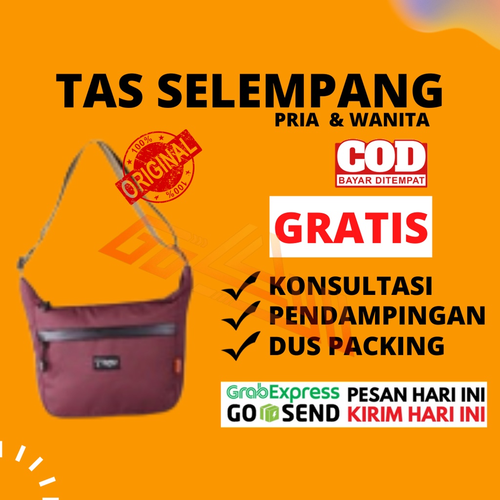 TAS SELEMPANG TAPAX / SLINGBAG PRIA DAN WANITA / TAS TAPAX HENM