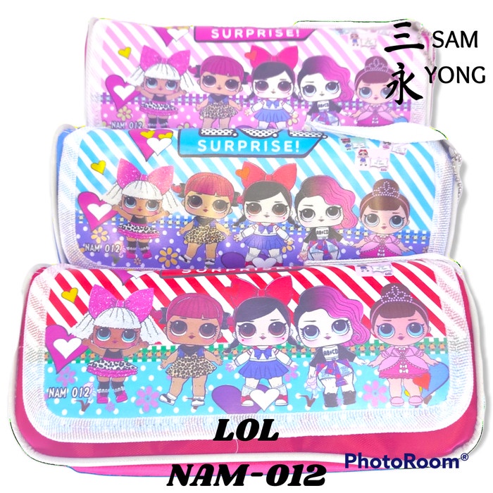 

TEMPAT / KOTAK PENSIL AESTHETIC ANAK PEREMPUAN LOL PENCIL CASE MURAH
