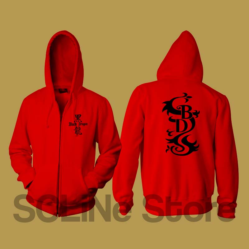 JAKET ZIPPER BLACK DRAGON Tokyo Revengers