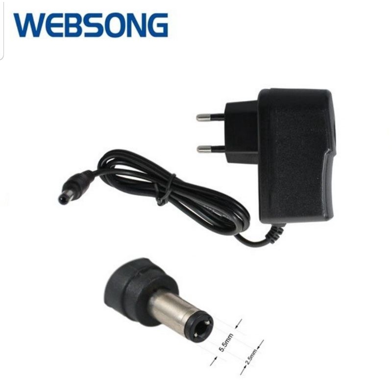 Adaptor 5V 3A Jack DC 5.5x2.5 WEBSONG