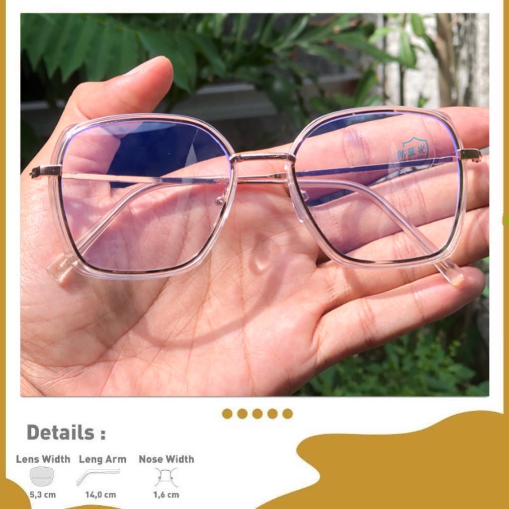 KACAMATA PHOTOCROMIC | kacamata minus antiradiasi | kacamata wanita /0038