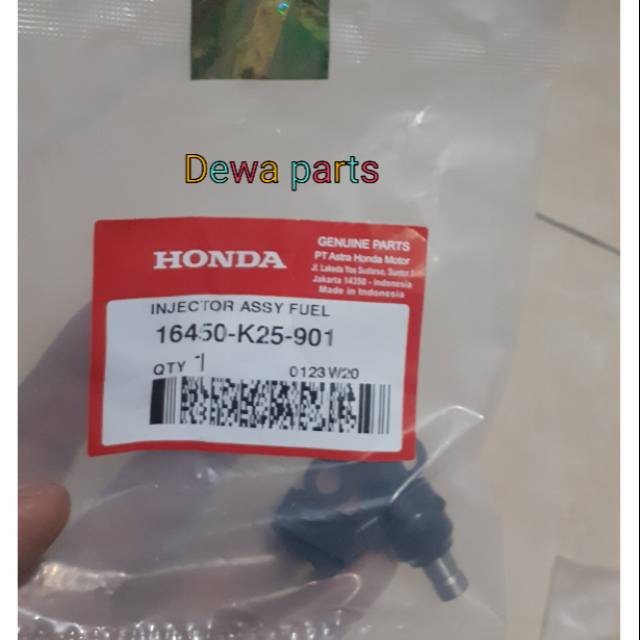 Injektor beat fi 16450K25901. original ahm