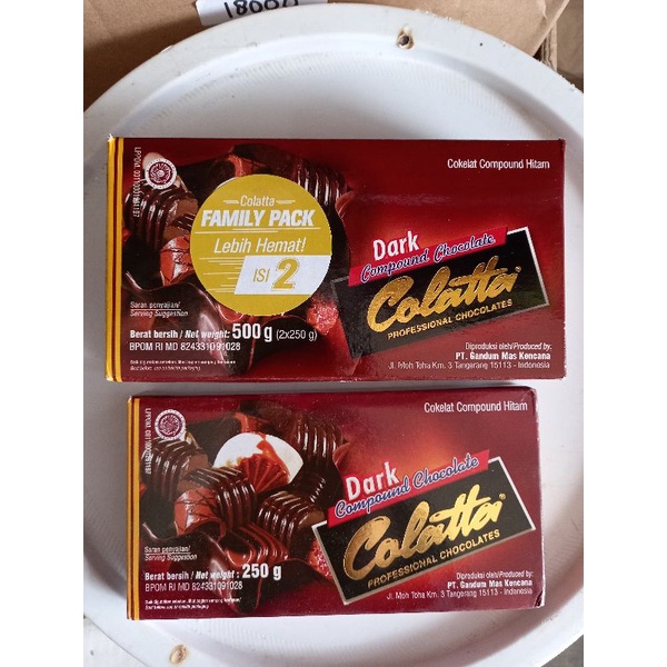 

COKLAT BATANG COLATTA / COLATTA DARK COMPOUND