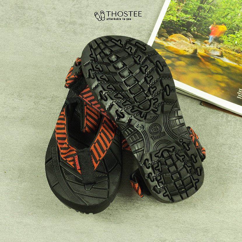 Sandal Gunung Pria Thostee Daun JGn 002 Aio