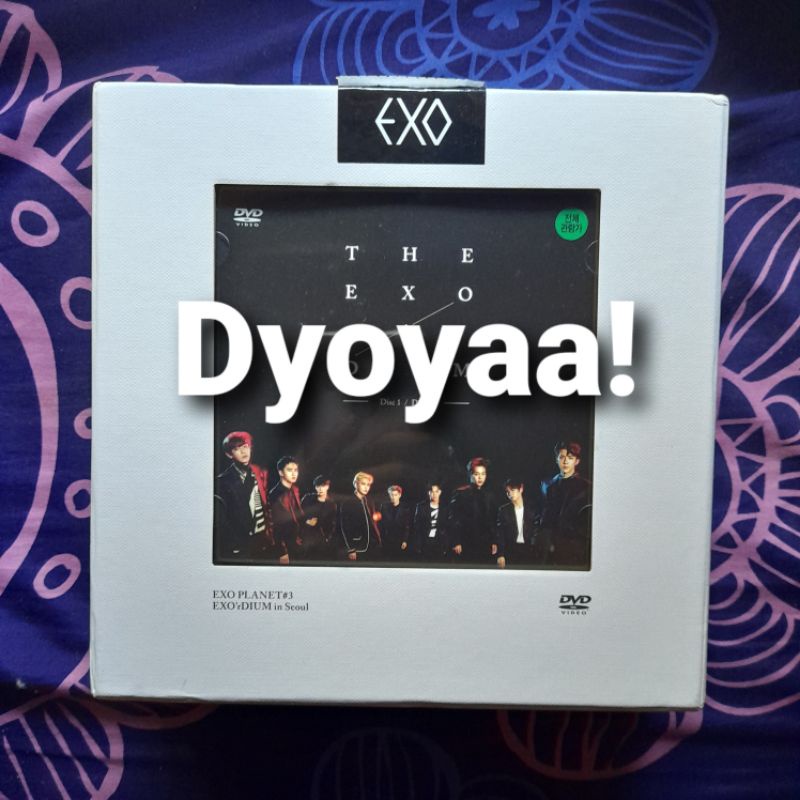 Official DVD EXO PLANET #3 EXORDIUM FULLSET UNSEALED (baca deskripsi)