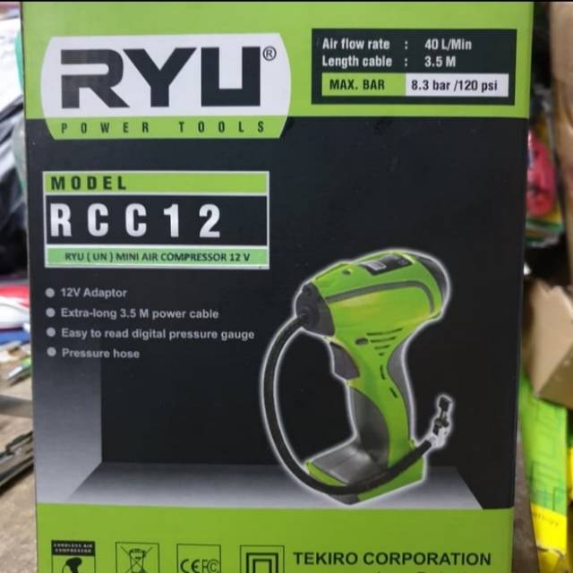 Kompressor Mini Ryu RCC12V Compressor