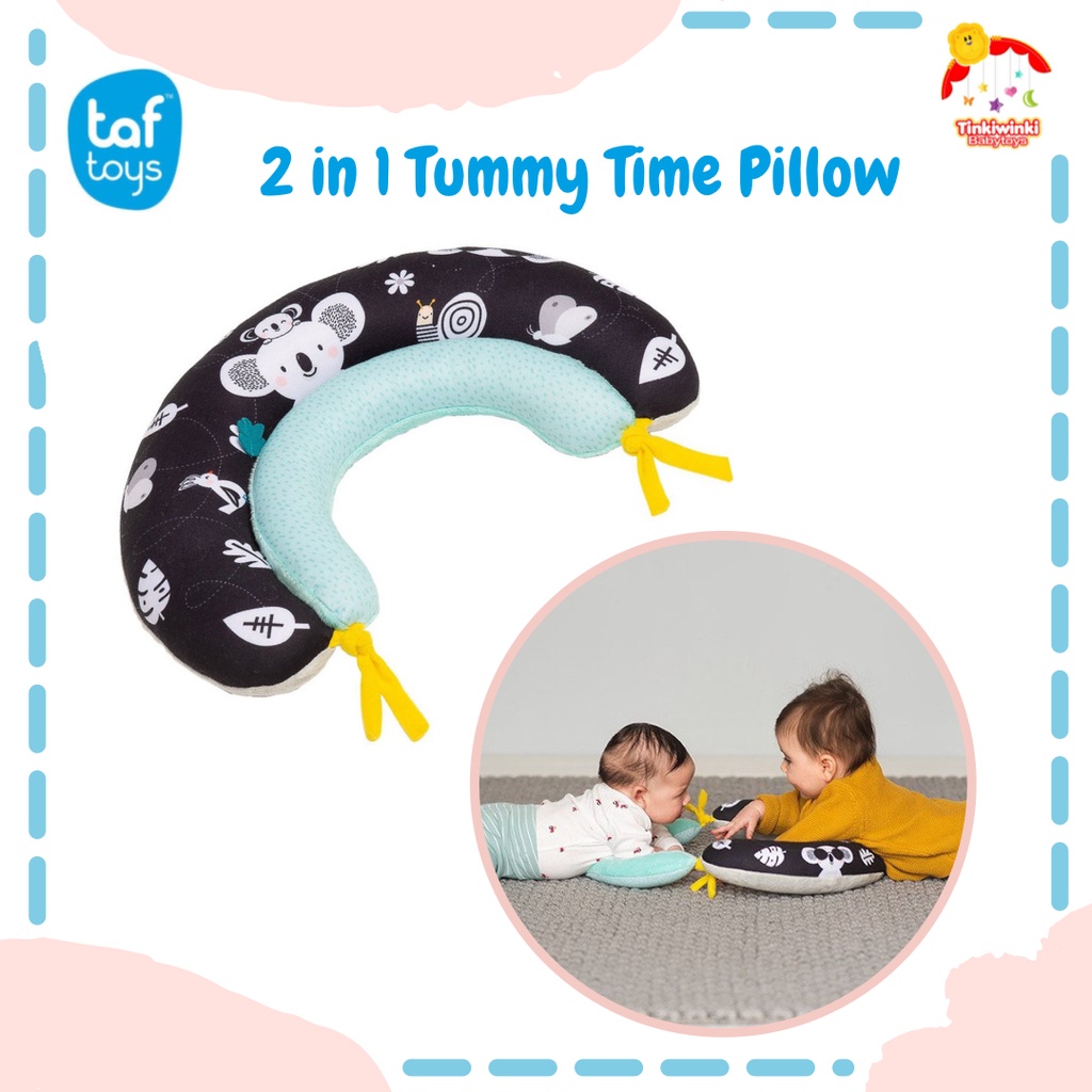 Taf Toys 2 in 1 Tummy Time Pillow