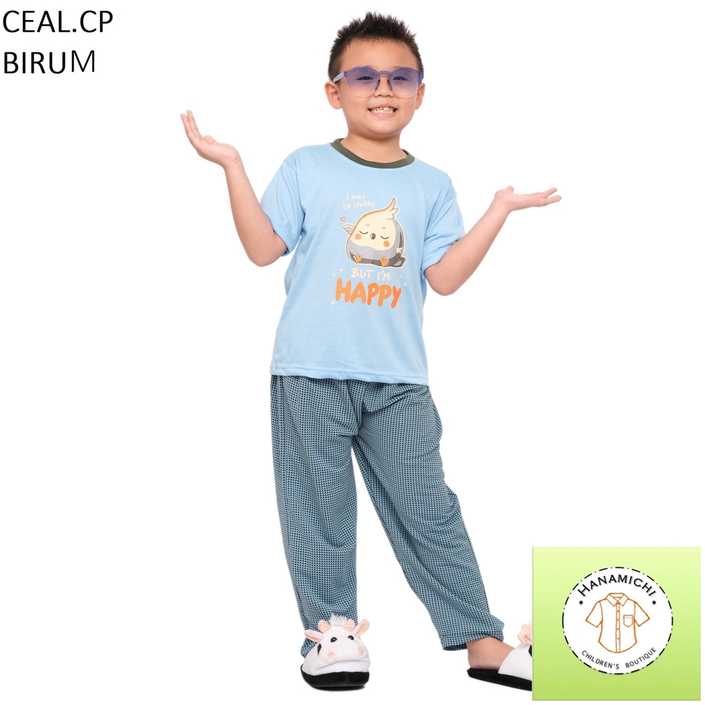 Hanamichi CEAL.CP Baju Tidur Anak Lengan Pendek