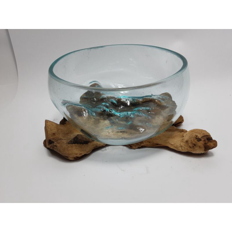 aquarium pendek/ aquarium kaca tiup / vas bejana /tempat permen