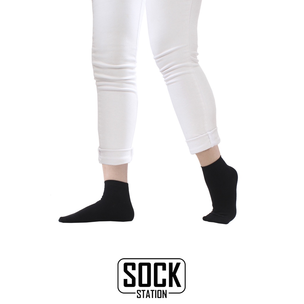 MUNDO SOCK STATION Women Casual Ankle Sock - Kaos Kaki Wanita Pendek-3