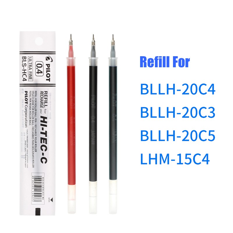 

REFILL/ ISI Pen Pilot HiTec 0.3 dan 0.4 Hitam/Biru [per 1 refill]