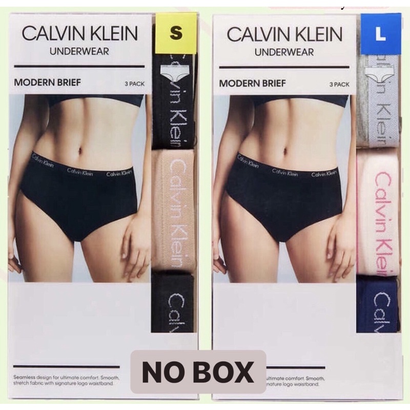 Calvin Klein Women Underwear Modern Brief (1 set isi 3 pcs)
