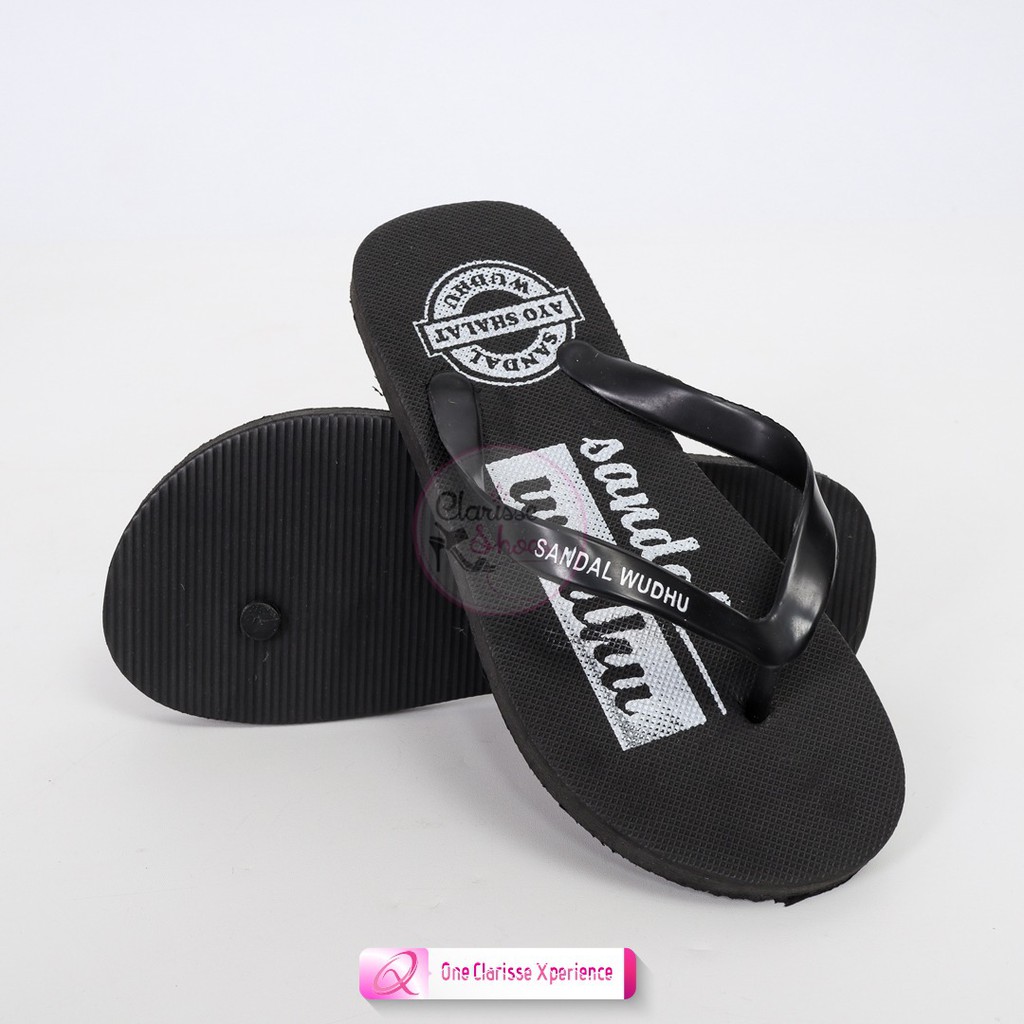 FLASH SALE Clarisse sandal wanita jepit sendal jepit pria - WUDHU MASJID WAKAF