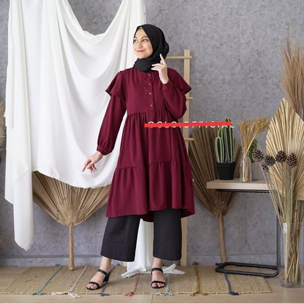 Gamis maecy baju atasan gamis terbaru Tunik tunik wanita gamis remaja baju gamis wanita terbaru 2022