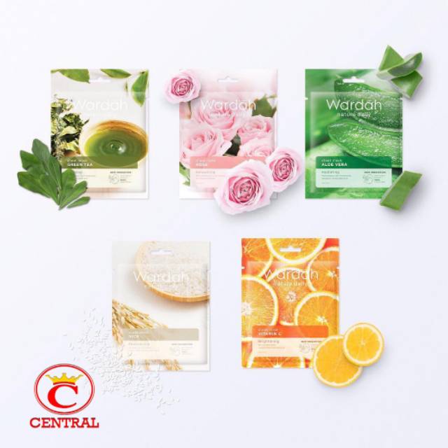 WARDAH NATURE DAILY SHEET MASK/centraltrenggalek