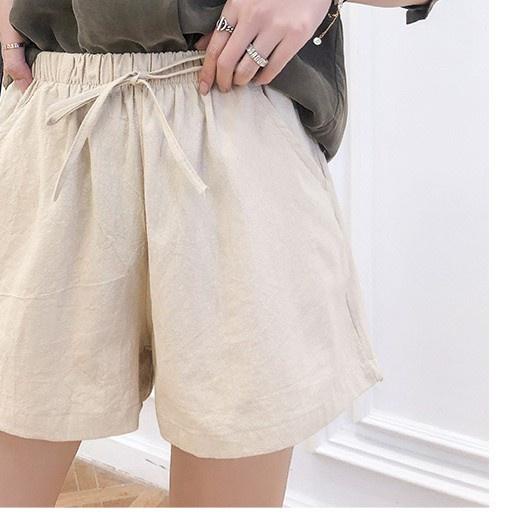 GKS - CELANA PENDEK KATUN LINEN IMPORT