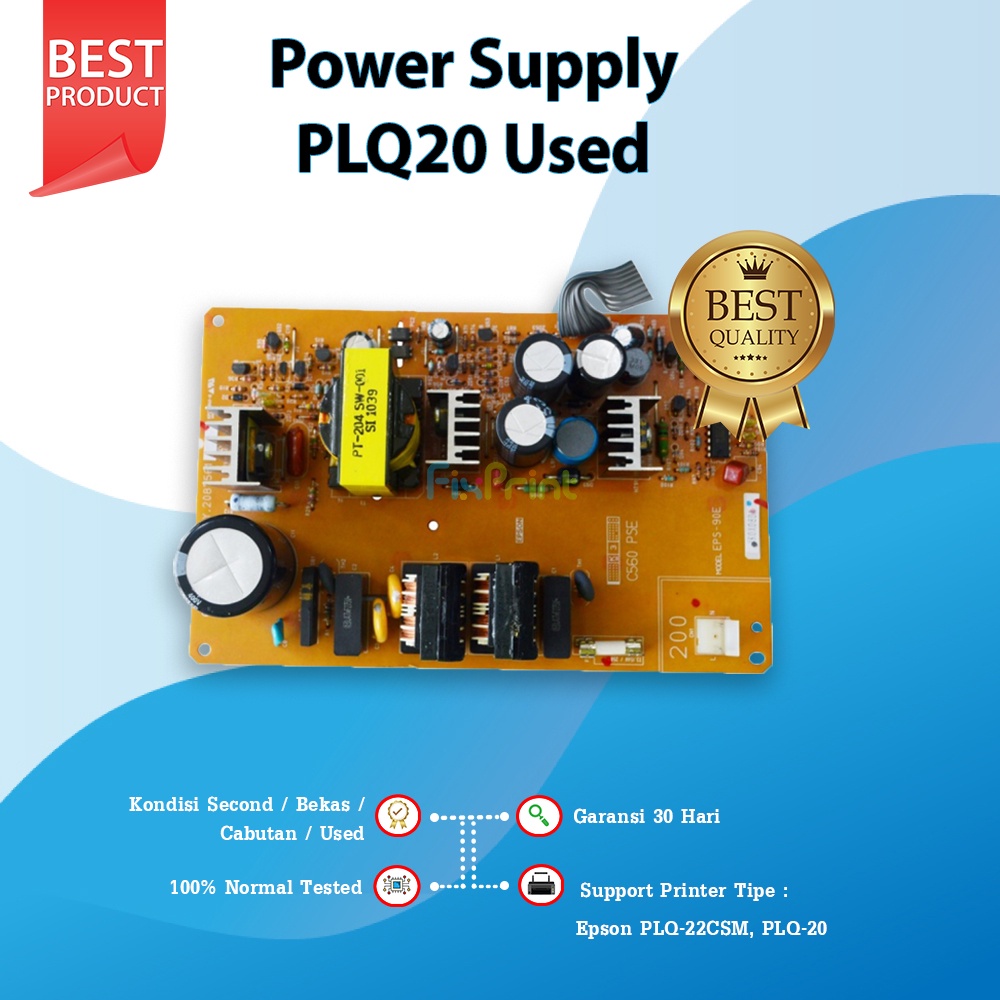 Power Supply Epson PLQ20 PLQ 20 Used