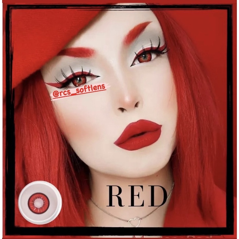 RCS ✅ Softlens cosplay Softlens halloween softlens merah biru hijau Bella series 02