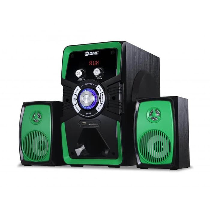 Speaker GMC Salon Aktif Bluetooth Radio FM USB Memori Speker 885U Ori