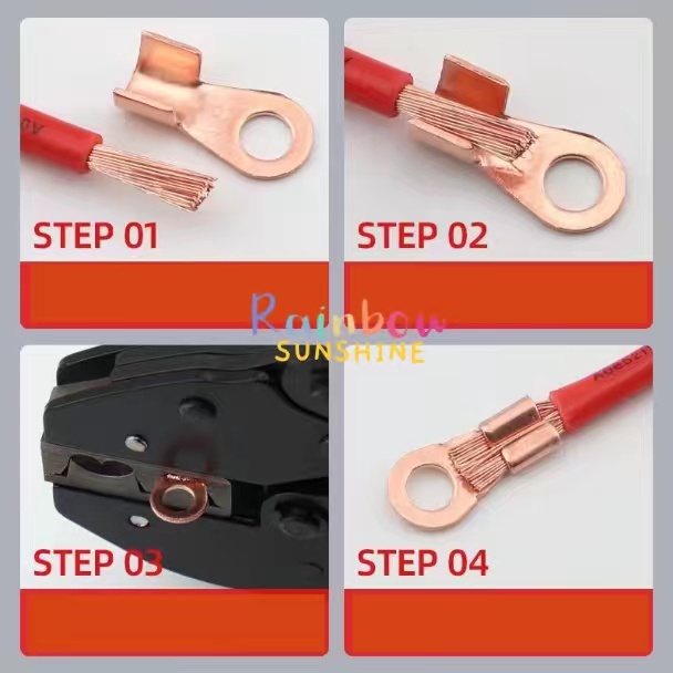Kabel Skun OT-300A Tembaga Merah