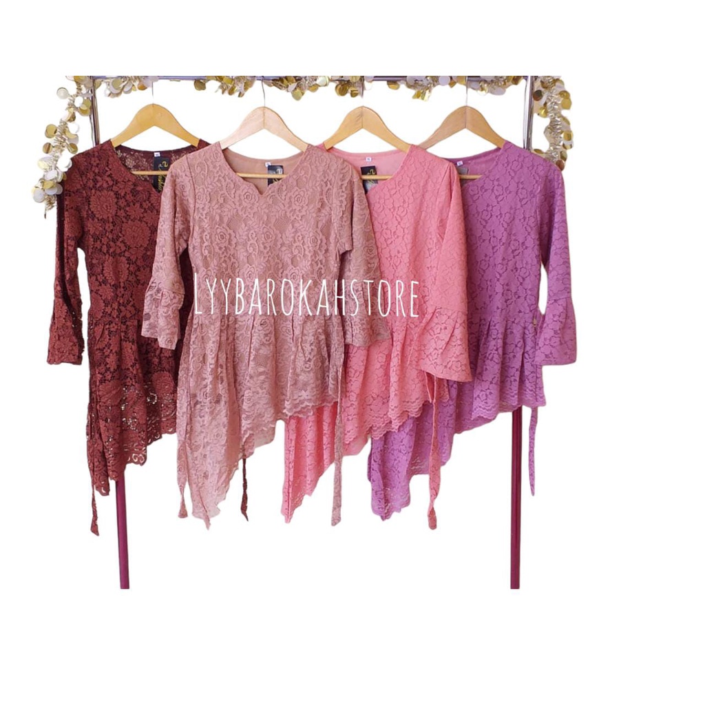 KEBAYA BROKAT MODERN SR/ ATASAN BROKAT SR/ ATASAN BROKAT WANITA/