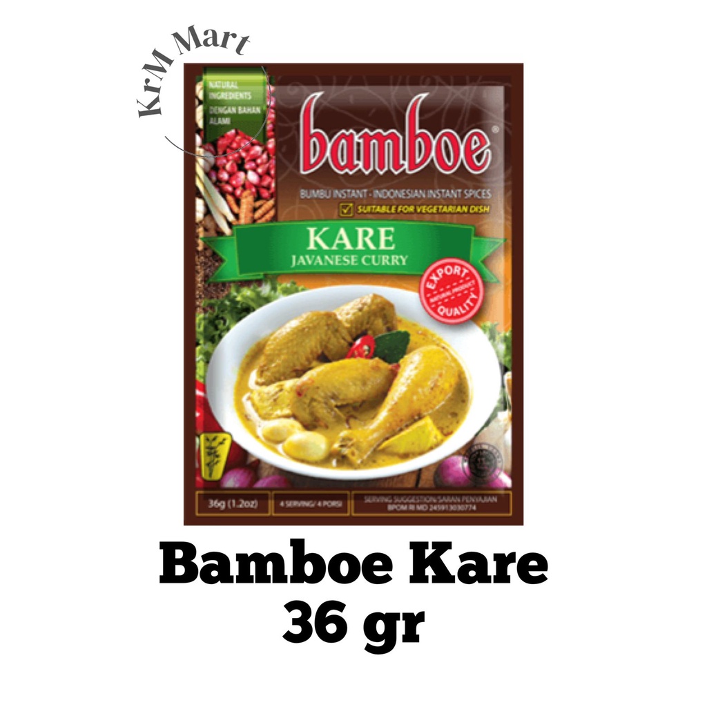 

Bamboe Kare bumbu instan masakan dapur varian nusantara kari curry