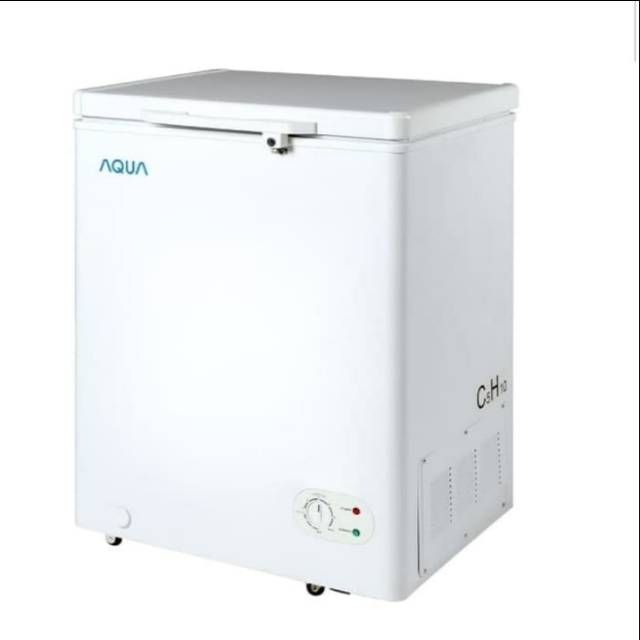 Chest Freezer AQUA AQF-100(W) | Box pendingin kulkas aqf100 aqf 100 w