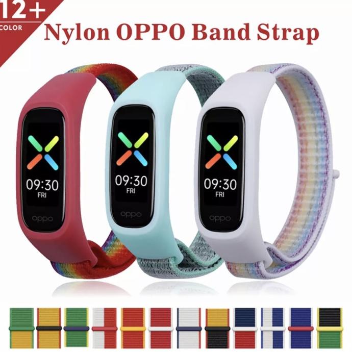 Strap Nylon Oppo Band Smartband Watch Tali Pengganti Nilon (Terlaris)