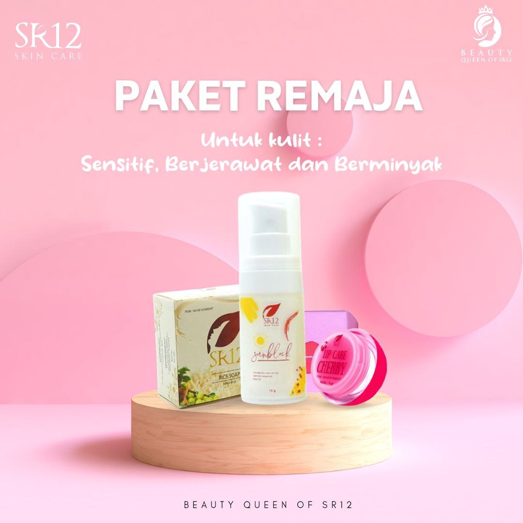 Paket Skincare Set Untuk Remaja Kulit Wajah Sensitif Berjerawat Berminyak