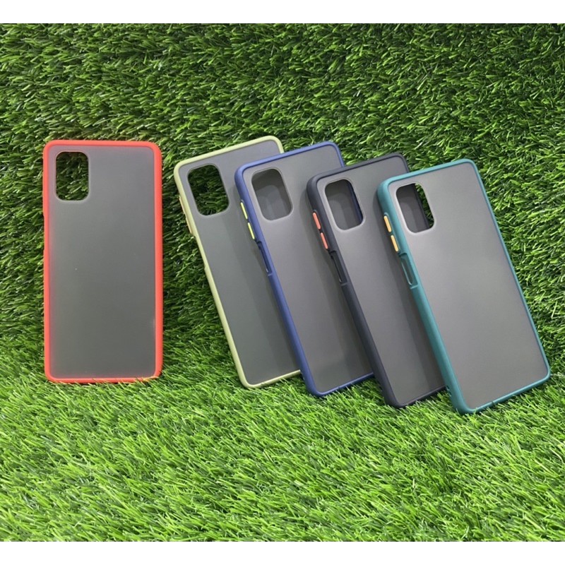 Samsung Galaxy M51 Matte Acrylic Silikon Hybrid Case Shockproof Bumper Case