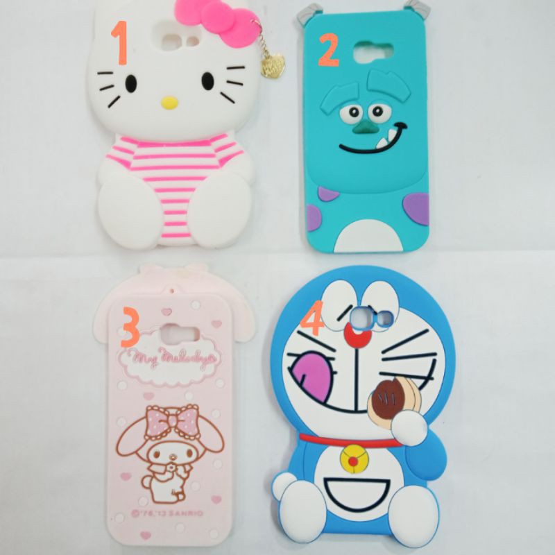 CASE 3D A5 2017 KARAKTER BONEKA SOFTCASE SILIKON