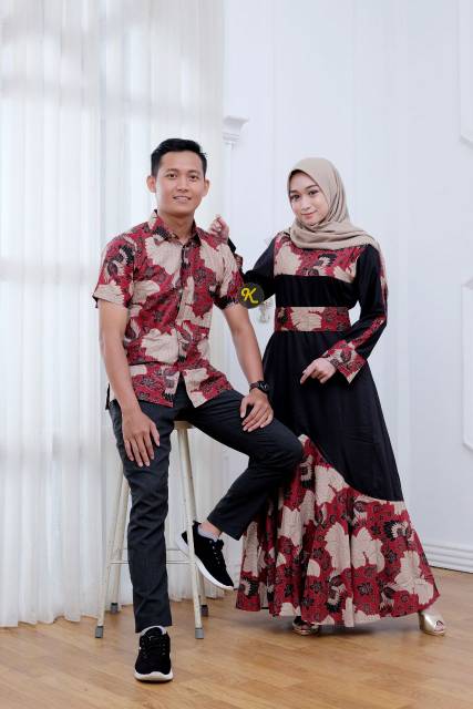COUPLE GAMIS MERMEID ,ROK DUTUNG