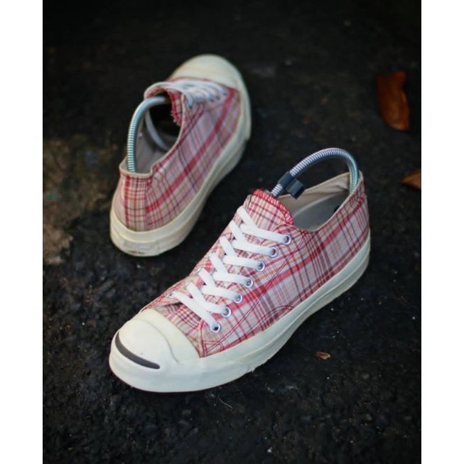 converse jack purcell plaid vintage ox