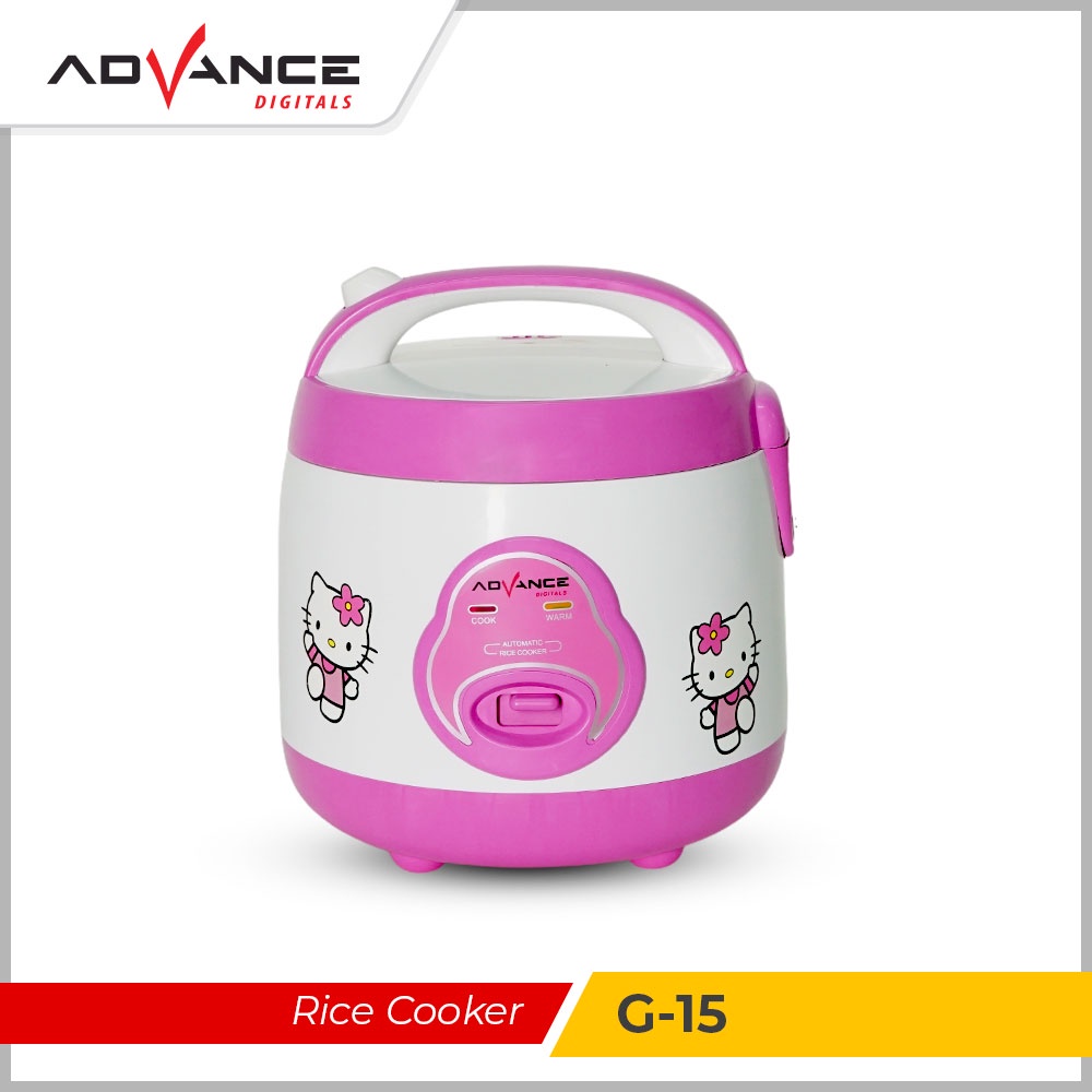 Advance Rice cooker 1.2 L Magic Com 350W G15 Garansi 1 Tahun