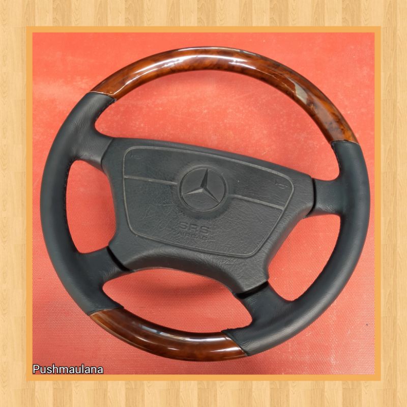 Setir Mercy W202 w124 masterpiece w203 w220 w210 Stir Mercedes-Benz Wood
