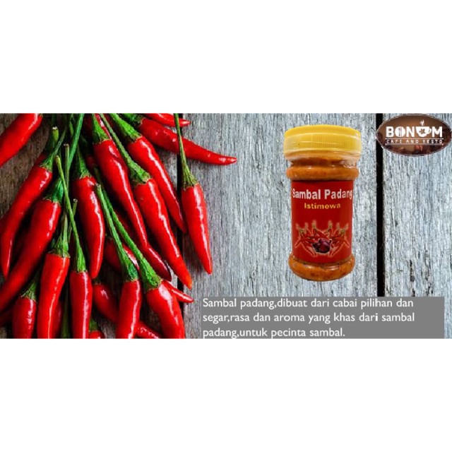 

Sambal padang istimewa