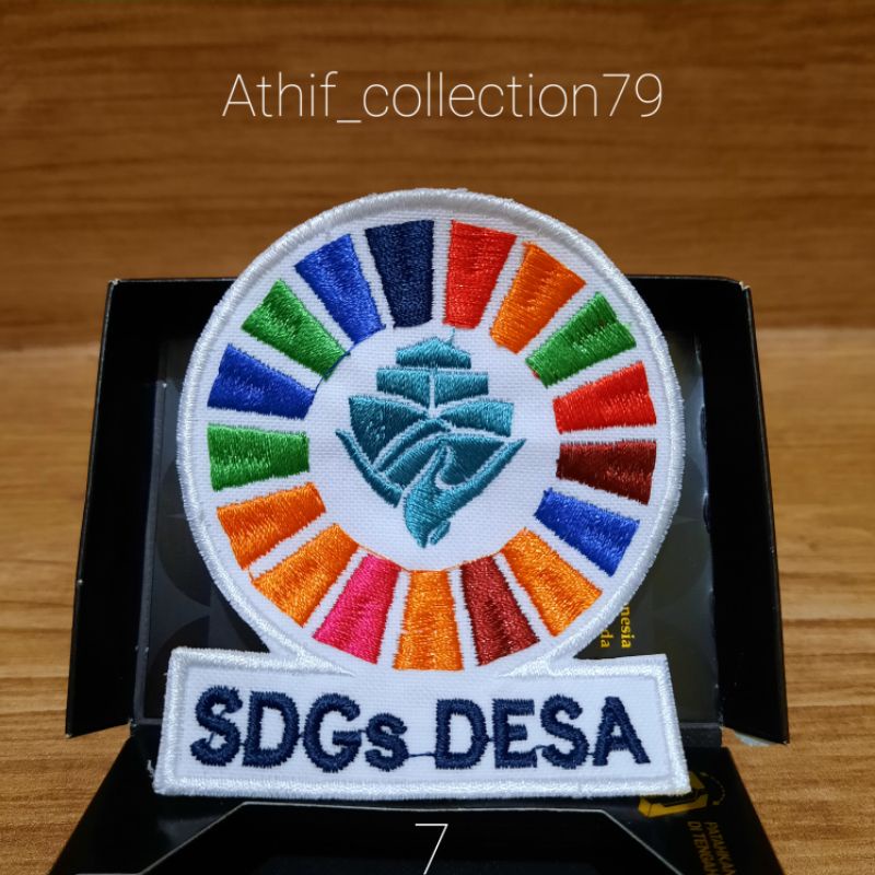 Bordir Logo SDGs Desa Bordir Bet SDGs Desa